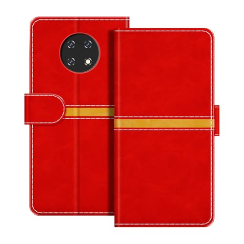 ESACMOT ���U�[�E�H���b�g�P�[�X Cubot Note 9 �Ƃ̌݊������� ���X�g���C�v�f�U�C�� �J�[�h���[�t�� �}�O�l�b�g���蒠�^�J�o�[ (���b�h)