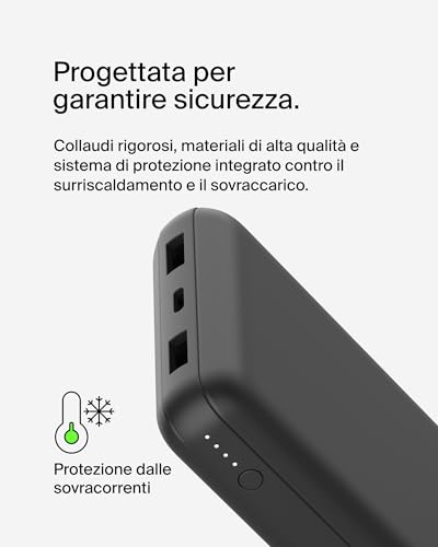 Belkin Bpb012Btbk Powerbank 20000 Mah Nero - 7