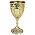 Design Toscano The King's Royal Chalice Embossed Brass Goblet