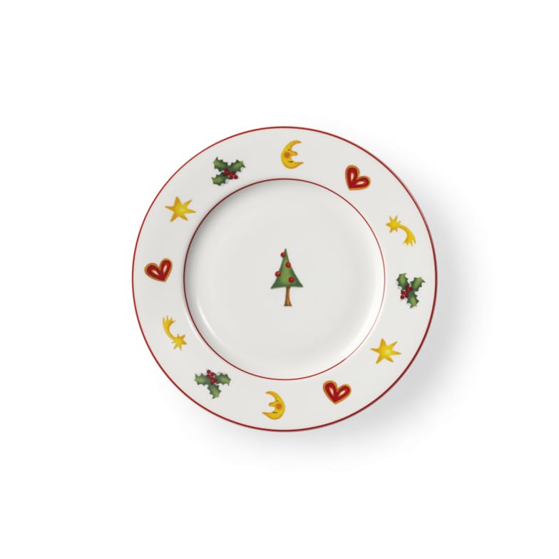 Dibbern Sonderaktion FBC Season´s Greetings - Teller flach 21 cm Motiv Tanne - NEU