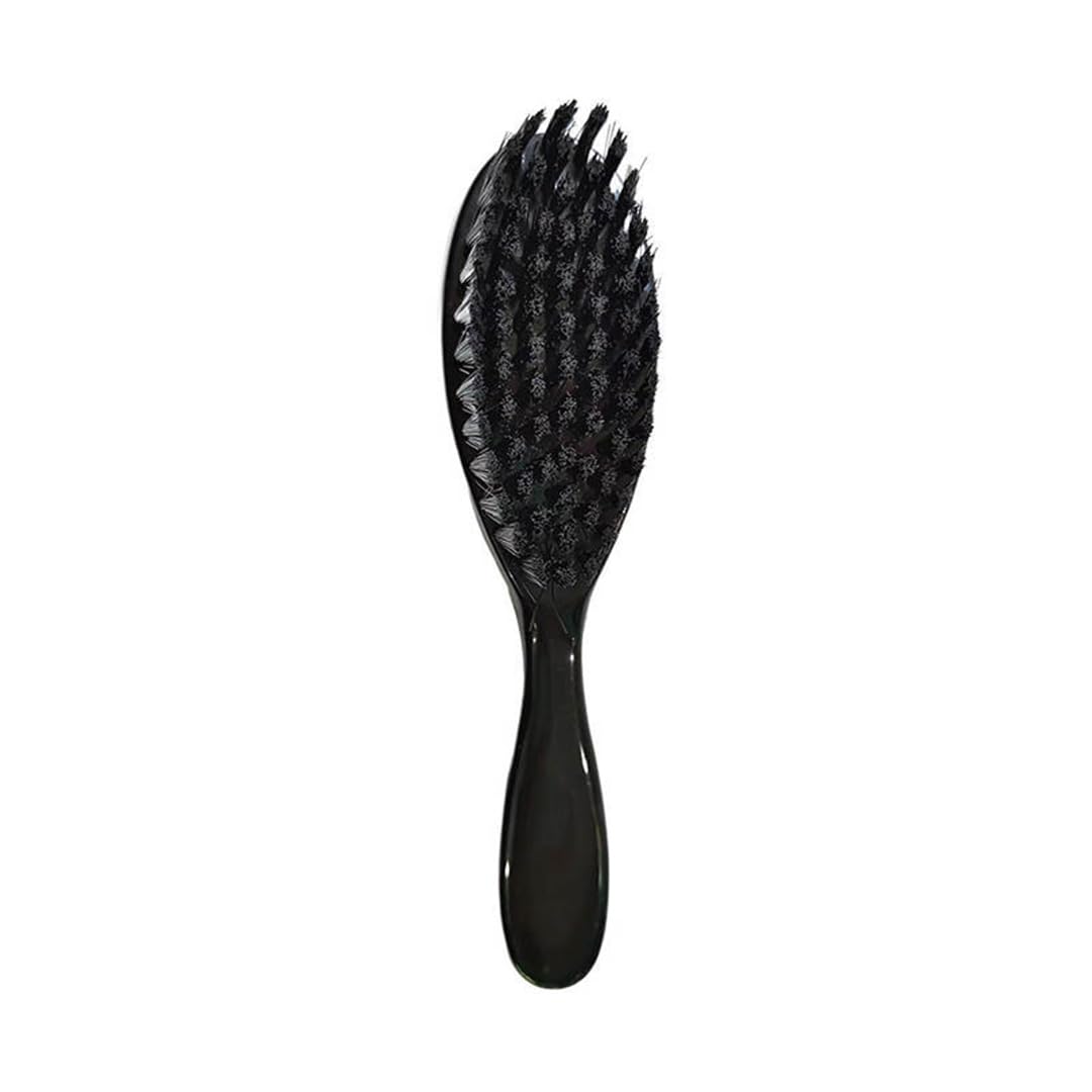 JV PRO Fade Brush with Dense Soft Bristle Brush and Ergonomic Design – Ideal Hair Brush for Barbers and Stylists for Achieving Seamless Fades and