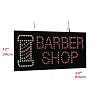 Barber Shop Sign, 24x12, 60x30cm, TOPKING, LED, Neon, Florescent, Signage, Signboard, Display, Billboard, Screen, Grand Opening, Gift