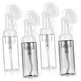 Beaupretty Seifenspender Dusche Pumpflasche Shampoo 4 Stücke Gesichtsreinigungsmittel Schaumglasche Kleiner Mousse Schaumbeh?lter Mini Schaumseife Pumpe Spender