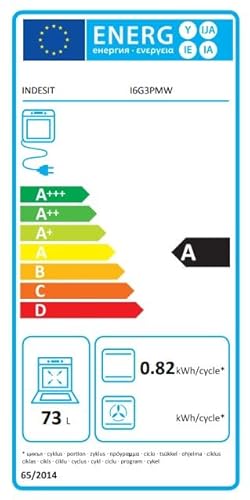Cocina de gas I6G3PMW 60 cm, 4 fuegos, horno eléctrico con parrilla, 73 litros, Click&Clean, Click&Steam, temporizador, color blanco, clase energética A - imagen 4
