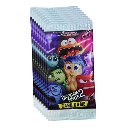 Kit 200 Cards Divertidamente Filme 50 Pacotes de Figurinhas