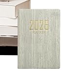 Pocket-Friendly Size: The small planner features a mini portable design that ensures efficient time management while commuting or traveling, offering an easy burden-free carry solution for busy individuals on the go