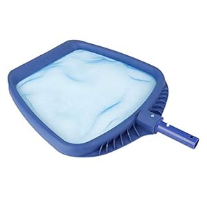 HERCHR Pool Skimmer Pool Net zur Reinigung, Pool Leaf Rake Pool Skimmer Korb Fine Mesh Leaf Skim Net Swimmingpool Zubeh?r