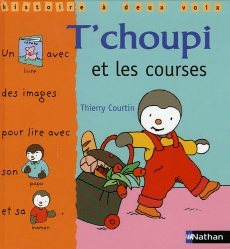 T'choupi et les courses (French Edition) [French] 2092505386 Book Cover