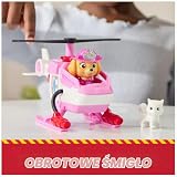 PAW Patrol Fire Rescue: Skye Rescue Fire Chopper z figurką, Kitty Friend i zabawkowym helikopterem, zabawki dla dzieci dla chłopców i dziewczynek w wieku od 3 lat