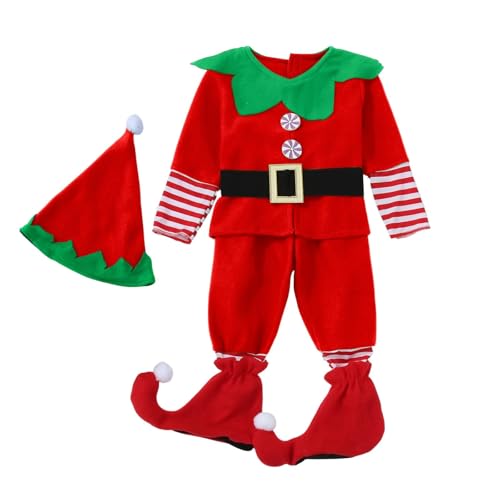 Tenue festive avec chapeau confortable d'hiver pour l'intérieur