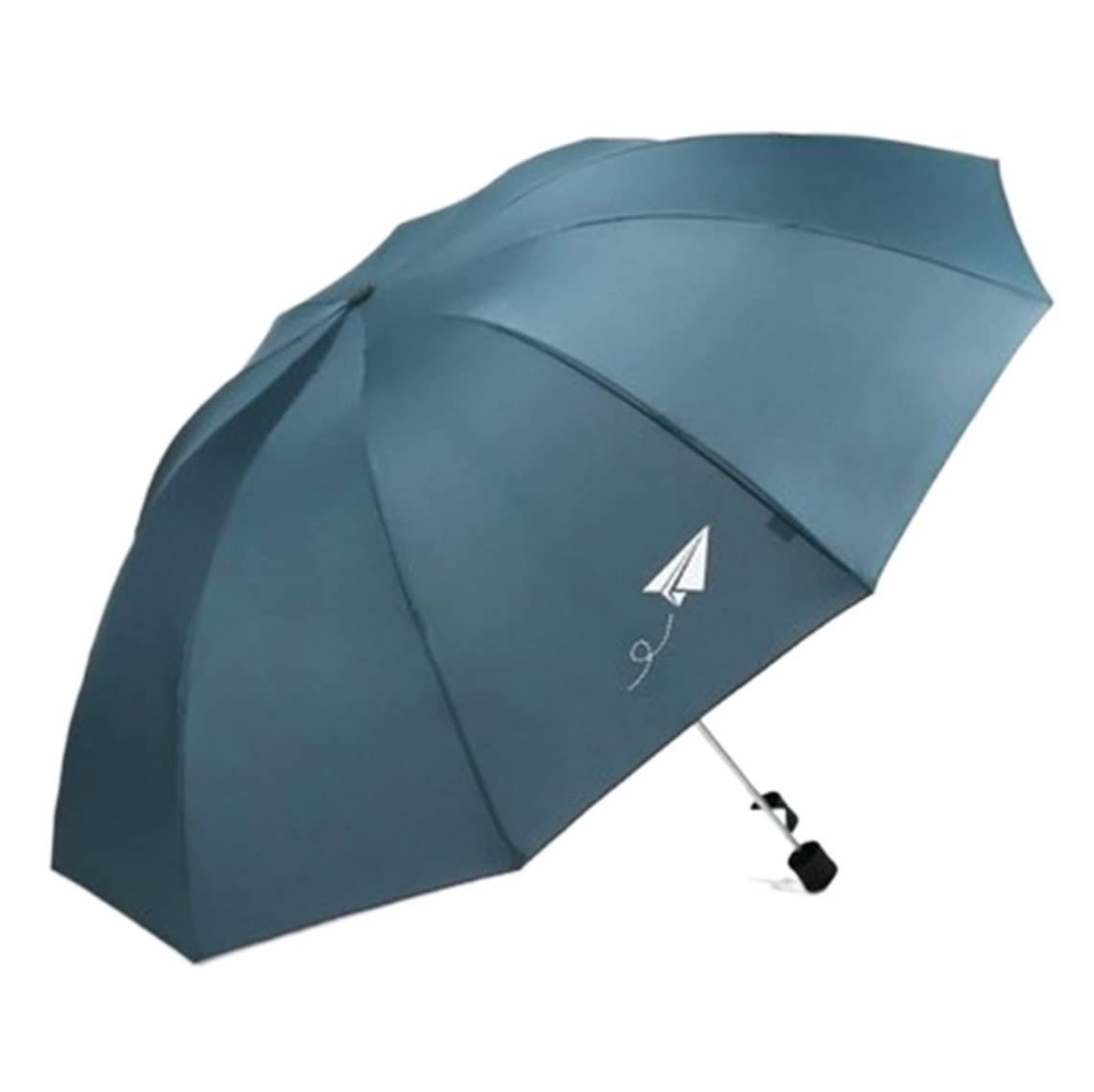 CMBSSTFC Parasol Wiatroszczelny składany parasol podróżny Duży parasol ogrodowy przenośny parasol Parasole na zewnątrz Sun & Deszcz Parasol podróżny służbowy (niebieski: zielony, rozmiar: 108 *