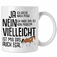 Trendation Pferde-Tasse – Geschenk Für Reiterinnen & Pferdeliebhaber, Spülmaschinenfest