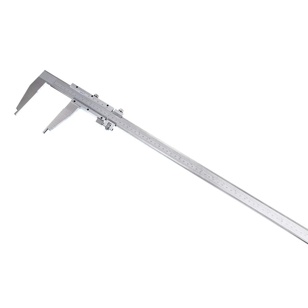 Dasqua 1300-0010 0-600mm/0-24" 100mm Jaws Vernier Caliper with Fine Adjust