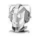 Fascinations Metal Earth Doctor Who Cyberman Head 3D Laser Cut Model