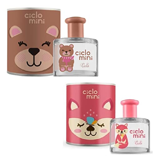 Perfume Infantil Ursolina Raposete Ciclo Kit 2 Unidades