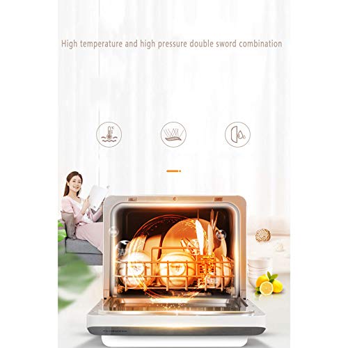 CLING Mini-tafelvaatwasser, selecteer onafhankelijk een wastijd van 10/20/30 min en droog met restwarmte… - Image 8