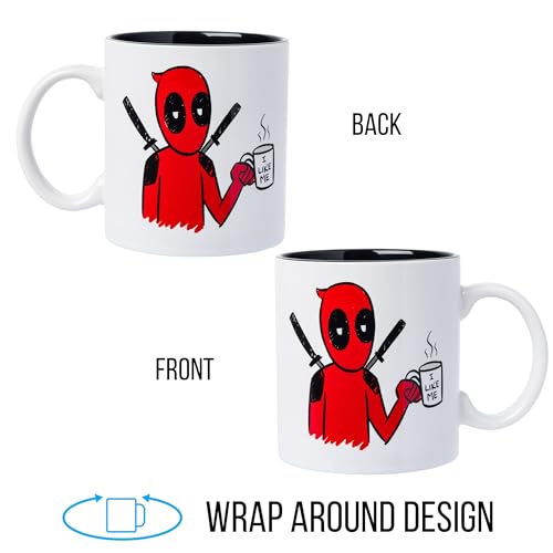 Taza de cerámica Marvel Deadpool 20 onzas miniatura 5