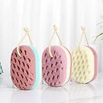 3 Pcs Bath Sponge for Women, Men, Adults, Kids. Sponge Loofah Body Scrubber Shower Sponge for Body Wash Bathroom, Body Sponge Bathing Accessories(Small Sizes) - Image 3