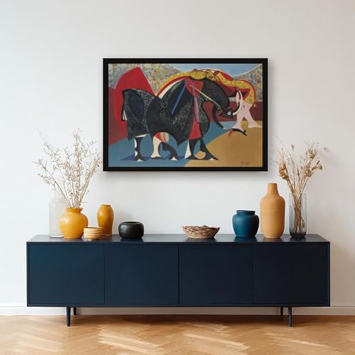 Oscar Dominguez Torero Impression sur Toile Tableaux Surréalistes Espagnols pour Décoration Bureau
