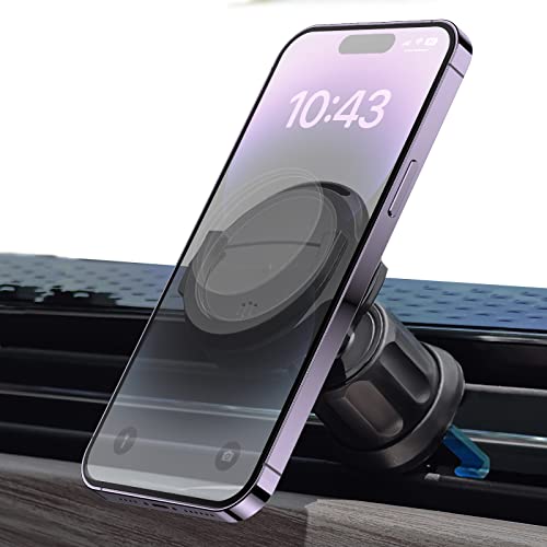 daite Socket Car Vent Phone Mount Car Grips Holder 360 Rotation Extension Clip Air Vent Holder for Socket Mount Users Fit for All Phones iPhone Samsung More