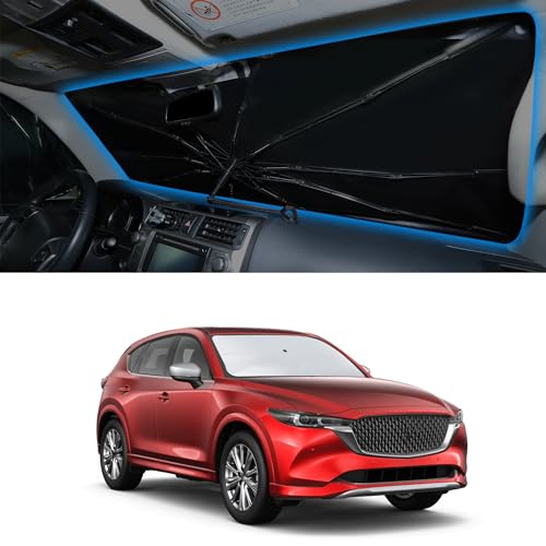 Image of Windshield Sun Shade Umbrella for 2017-2026 Mazda CX5 CX-5