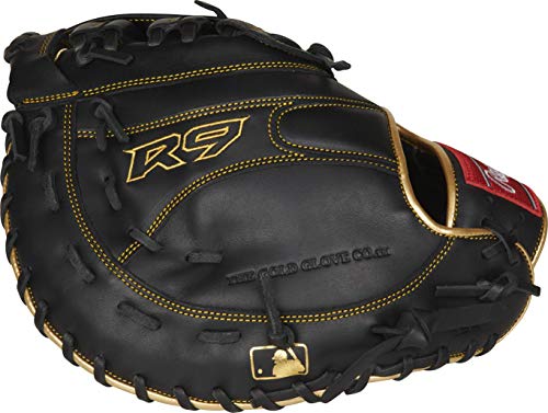 Rawlings R9 Series Baseball First Base Mitt, Mod Pro H Web, 12.5 Inch, Right Hand Throw #TOP4