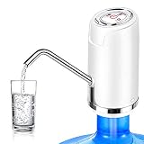 Water Pump for 5 Gallon Bottle, Electric 5 Gallon Water Dispenser Universal USB Charging Drinking Wa