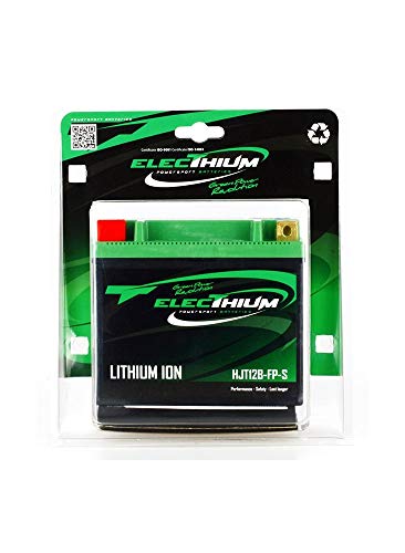Batterie Lithium YT12B-BS Electhium évitez les pannes de moto