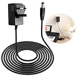 12V Power Adapter for Yamaha Keyboard, DC/AC 12V 2A Power Supply Charger for PSR DGX YPG YPT DD, EZ, P Series Electronic Piano, 2m Cable