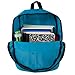 Trail maker Classic 17 Inch Backpack with Adjustable Padded Shoulder Straps (Light Blue)