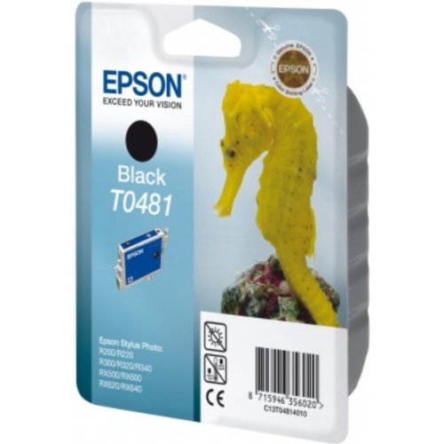 Preisvergleich Produktbild Epson T0481 Black Ink Cartridge, C13T048140