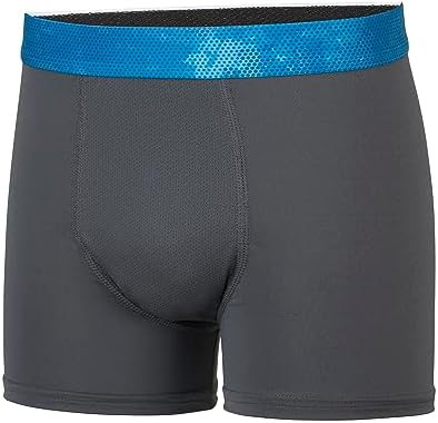 Hanes Boy's Moves Breathable Mesh Boxer Brief Underwear, X-Temp, Moisture-Wicking Boxer Briefs for Boys, 6-Pack - 2