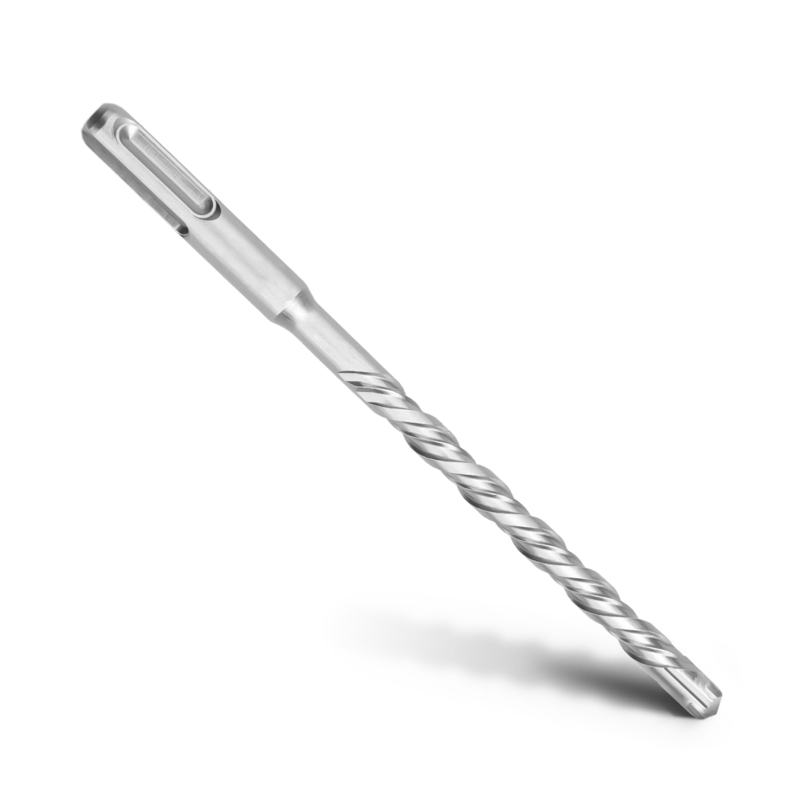 SDS Plus 8 x 260 mm Concrete Drill Bit with 4 Carbide Blades and Double Helix, Hammer Drill for Concrete, Stone, Natural Stone