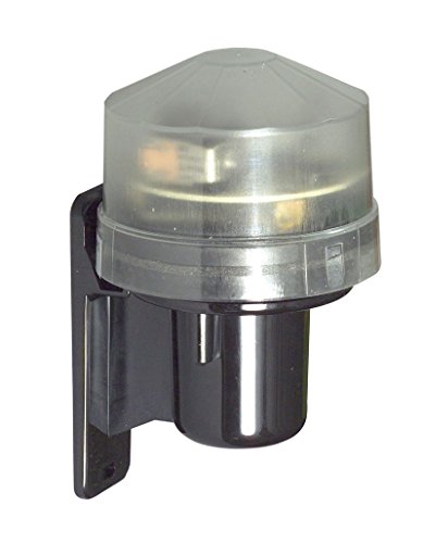 Greenbrook PEC1000 Electronic Photocell Kit with Detachable Sensing Module, Black