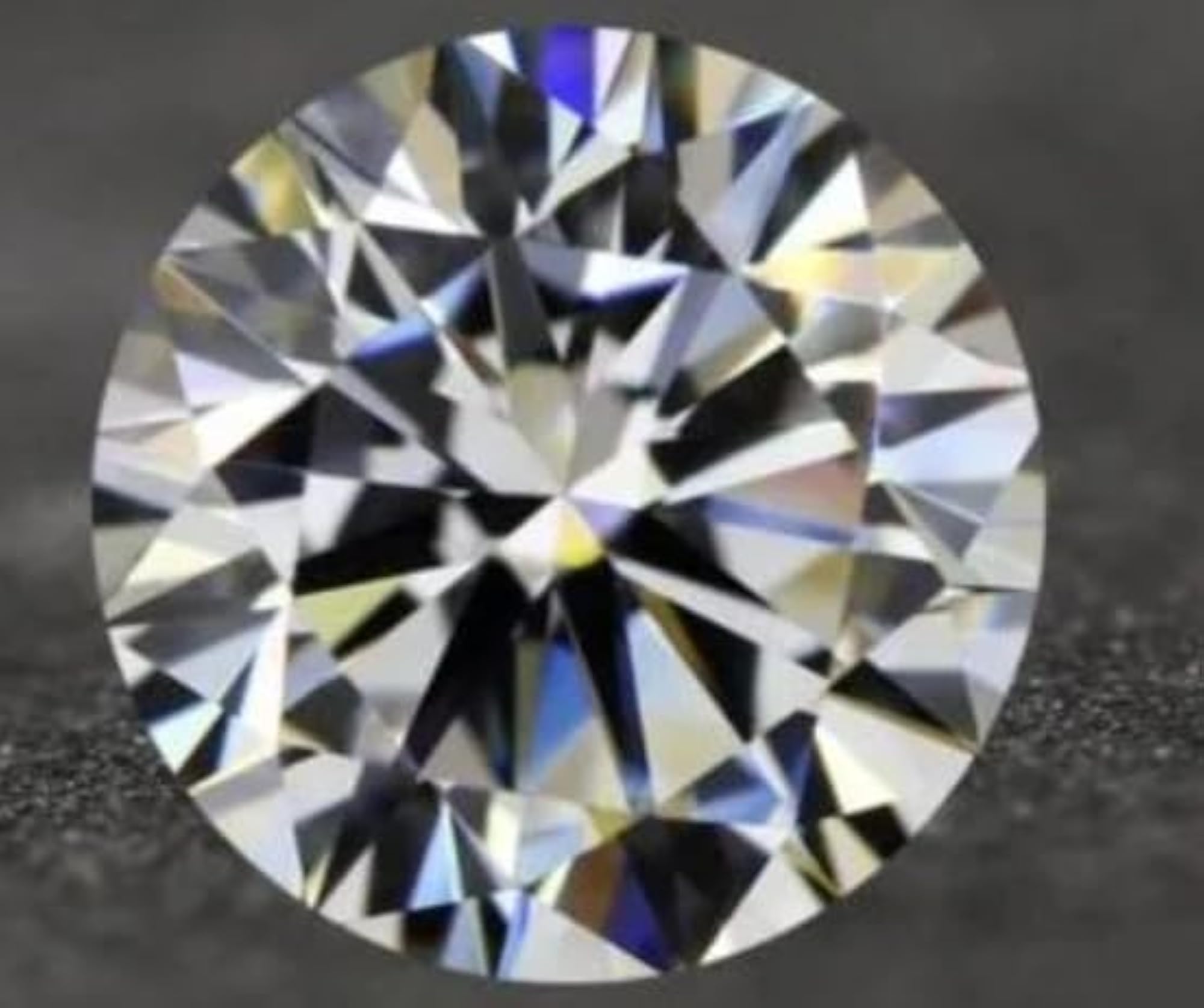 Loose Moissanite Diamond Stone Certified, 0.25 Carat