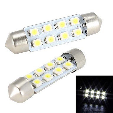 DBRGR® Merdia Festone 41 millimetri 8 x SMD 1210