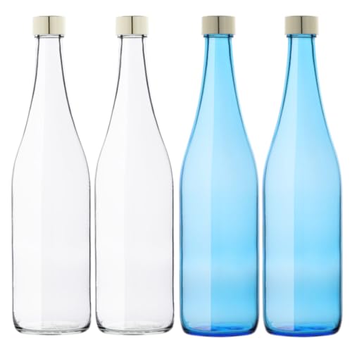 �K���X�r �E�H�[�^�[ �{�g�� 720ml 2�F�A�\�[�g �i�N���A/�A�N�A�u���[ �e2�{�j�ۑ� �l�ւ� �e�� ���{�� �u���[�{�g�� GLASS BOTTLE LB720PGCS4