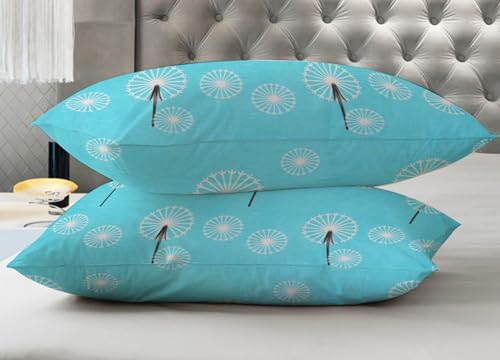 Image of RD TREND 210 TC Premium Glace Cotton Assorted King Size Printed Floral Design Pillow Cover -18 inchX28 inch Inches,(Pack of 2) of Any 4 Pieces Color Multi-230