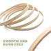 4 Stück Holzringe Zum Basteln, Traumfänger Ringe Bambus 15cm, Makramee Ringe, Holzreifen, Für DIY Traumfänger, Hochzeitskranz Dekor, Handwerk