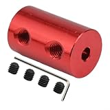 Wellenkupplung Motor-Anschlusshülse, 45# Stahl mit 90-Grad-Befestigungsdesign, Vierschrauben-Klemmung für mechanische Übertragung und Herstellung von Hardware (2–3,17)