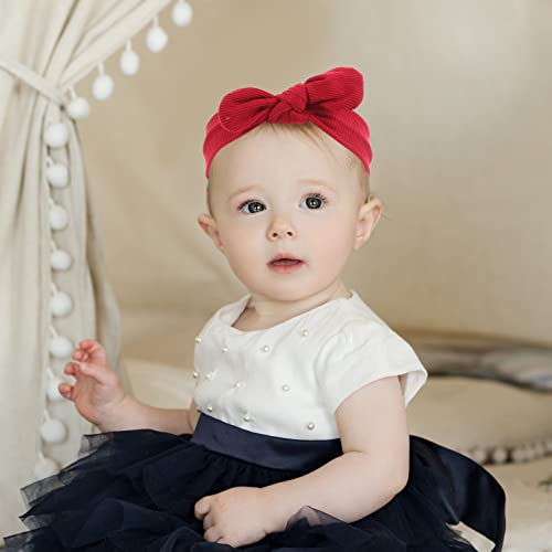 FRCOLOR 4 peças de laços elásticos para cabeça infantil acessórios para meninas meninas faixas de ca