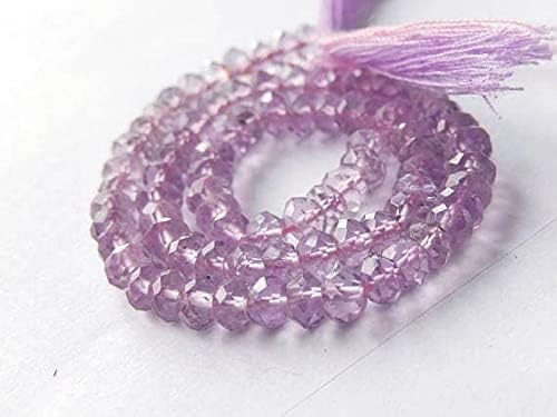 Améthyste rose facettée 4 mm pour fabriquer un cadeau d'anniversaire