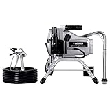 Incluye pistola de pintar airless, manguera airless de 15 metros, alargador airless de 500 mm, depósito antigoteo extraíble y manual de instrucciones.