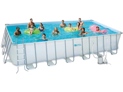 Habitat et Jardin Piscina Tubular Ludo 3-5,49 x 2,74 x 1,32 m - Sin filtración