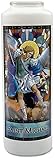 6-Day Archangel Saint Michael Stained Glass Gleamlights Candle