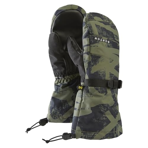 Burton Kids' Gore-TEX Snowboard & Ski Waterproof Mittens (Forest City Streets, X-Large)