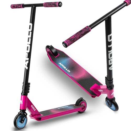 Apollo Stunt Scooter - Eagle, eloxierter Profi Stuntroller, Kinder Scooter mit ABEC 9 Kugellagern,...
