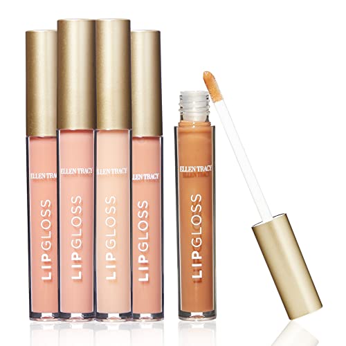 Ellen Tracy Nude Color Lip Gloss Collection #TOP21