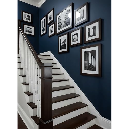 FamiPrts A3 Picture Frame, Wooden A3 Frames, Versatile Black Frame, Dual Orientation (Landscape/Portrait), Includes Wall Hooks - Wall Mount for Home, Office, Gallery - Image 6