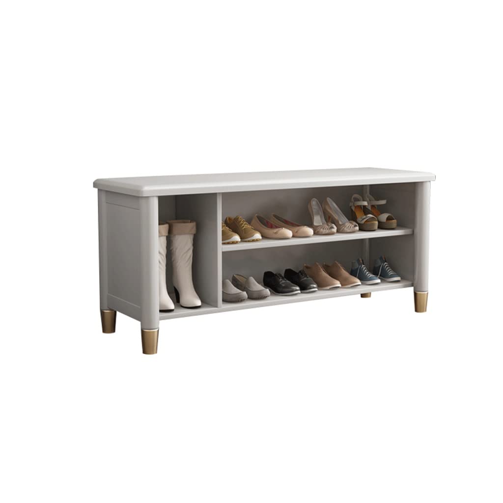 Banc à chaussures pour petits espaces et couloirs encombrés